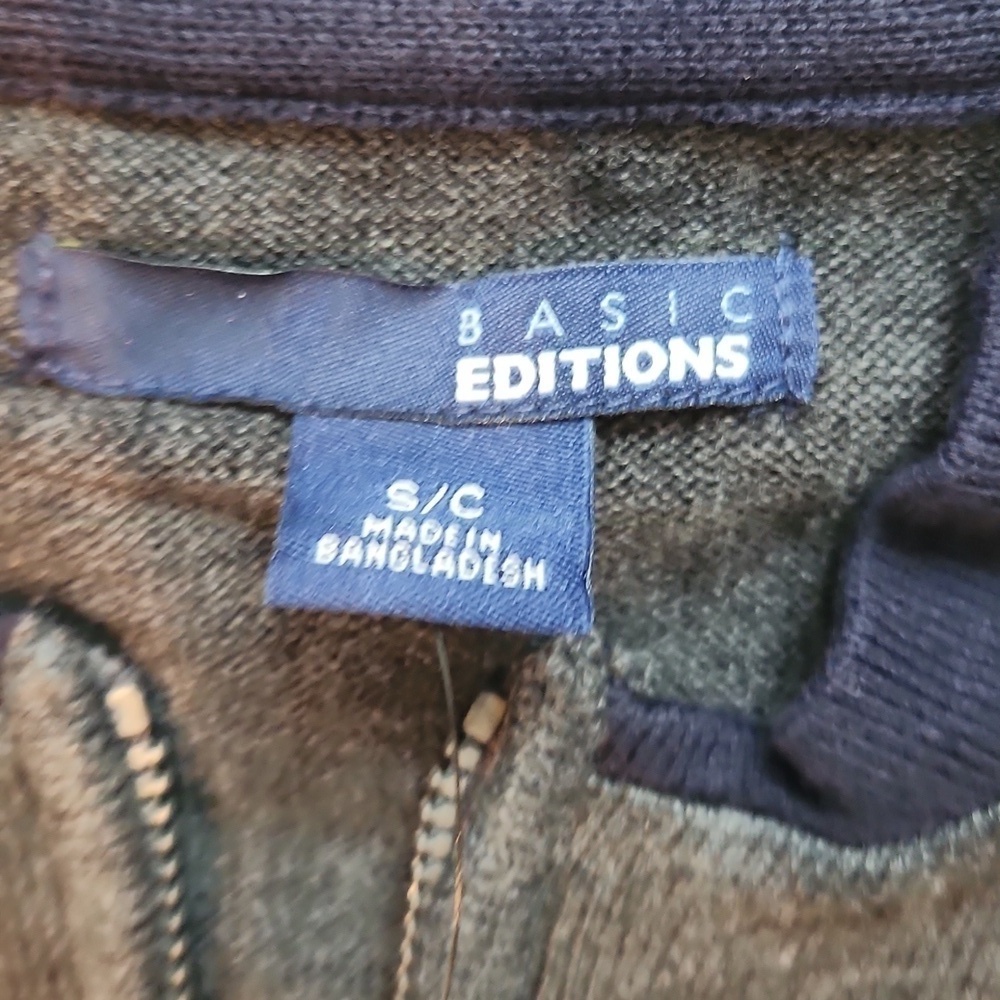 Basic Edition Light Zip Up Sweater - Picture 3 of 5